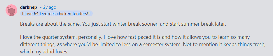 Pro-Quarter Reddit Screenshot