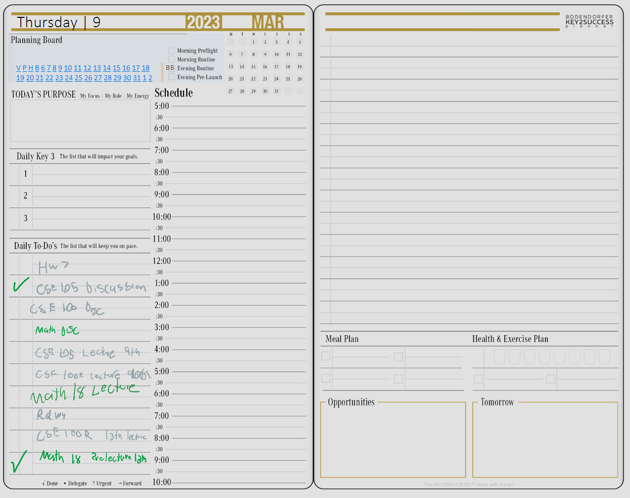 Planner Screenshot